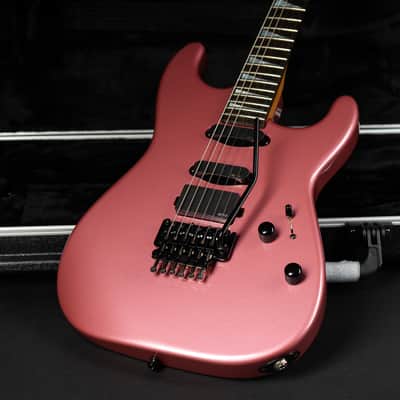 Charvel USA Custom Shop San Dimas HSS FR - Burgundy Mist Metallic Bild 6