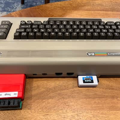 Commodore 64 Synth with Datel Midi, Cynthcart, and Sid2Sid Kit image 2
