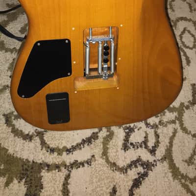 Schecter USA Custom Shop. 2013 Amber Burst Flame Top image 6