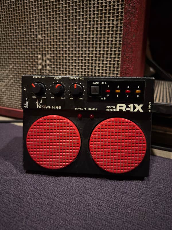 RARE Vesta Fire R-1X Digital Reverb 1980s image 1