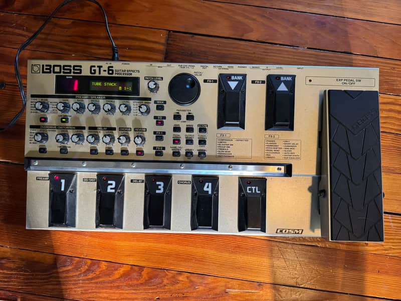 Boss GT-6 Guitar Effects Processor | Reverb