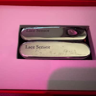 LACE Sensor Dually Red/Red Humbucker Chrome image 2