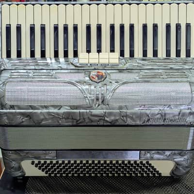 Busilacchio Piano Accordion, 41 key/120-bass, LMM, Serviced & in tune. image 3