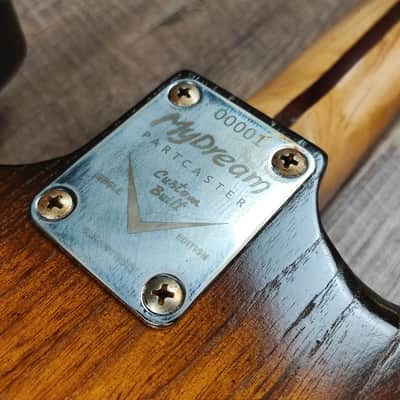 MyDream Partcaster Custom Built - Swamp Ash Tobacco Burst SRV image 9