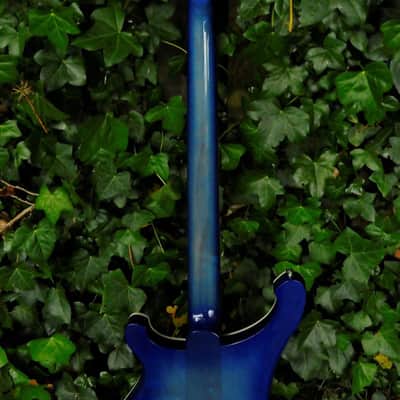 Rickenbacker 4003 FL "Color of the Year"- Blue Burst Fretless Bass image 6