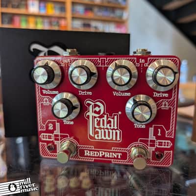 Pedal Pawn RedPrint Overdrive Pedal - Used, with Box image 1