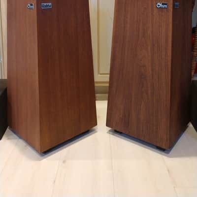 Vintage OHM Walsh 2 Speakers in Walnut image 5