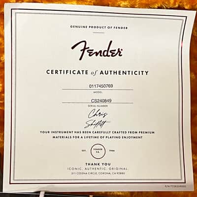 Fender Chris Shiflett Cleaver Telecaster Deluxe Electric Guitar - Charcoal Frost Metallic image 8