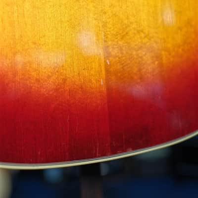 Gibson 1974 Hummingbird Custom, Cherry Sunburst (Pre-Owned) image 9