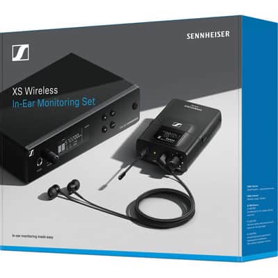 Sennheiser XSW IEM SET (A) Stereo In-Ear Wireless Monitoring System (A: 476 - 500 MHz) image 10