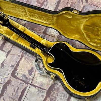 Epiphone IGC Inspired by Gibson Les Paul Custom Ebony New Unplayed Auth Dlr 8lb10oz #705 image 15