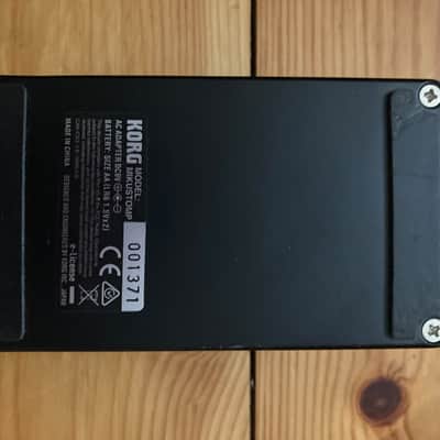Korg Miku Stomp Pedal- Serial number 001371-2014 launch batch, early serial number image 2