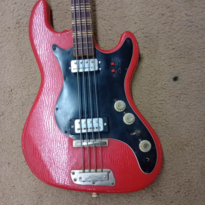 Hofner 185 Artist Bass 1962 - 1980 - Red | Reverb