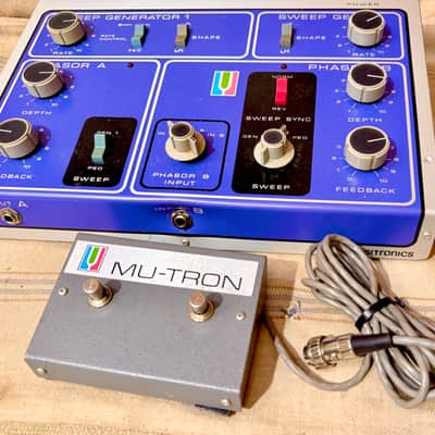 Mu-Tron Bi-Phase Duel Phasor w/Foot Controller 1970's image 6