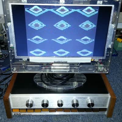 Atari Video Music C-240 Audio Video Vintage Music Visualizer Effects Show RARE image 1