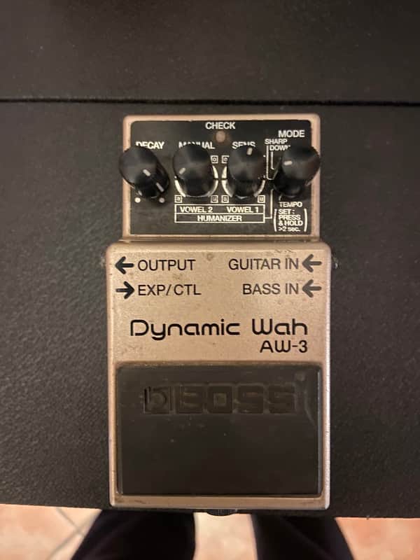 Boss AW-3 Dynamic Wah 2000 - Present - Gold image 1