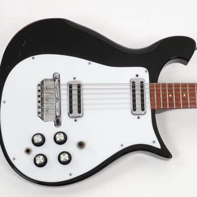 1966 Rickenbacker 450-12 - Jetglo Finish - 12 String & Toaster Pickups - Original Case image 6