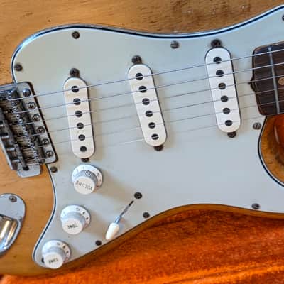 Fender Stratocaster 1963 OWNED BY MIKE PENDER OF THE SEARCHERS Love Potion Number 9! Vintage 60s American Strat Artist USA Pre-CBS Guitar image 17