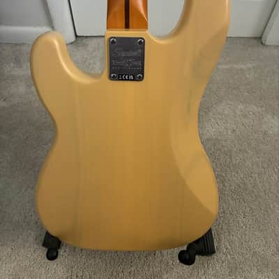 Squier 40th Anniversary Vintage Edition Precision Bass - Satin Vintage Blonde image 10