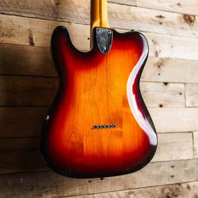 1973 Fender Telecaster Deluxe In 3 Tone Sunburst image 9