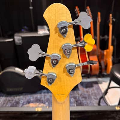 Lakland USA Classic 55-Dual J  5-String Bass Rosewood Fretboard Sunburst finish image 9