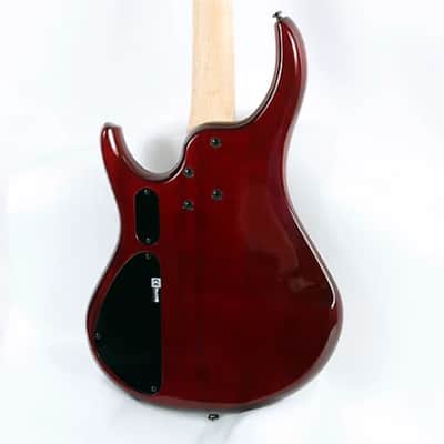 MTD Kingston KZ Electric Bass Guitar - Transparent Cherry Maple image 2