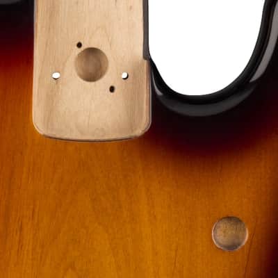 Fender Standard Series Jazz Bass Alder Body, Brown Sunburst image 11