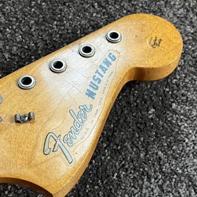 1965 Fender Mustang guitar neck image 3
