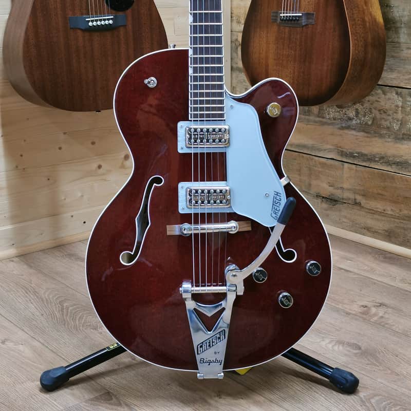 Gretsch G6119T Players Edition Tennessee Rose MIJ - Rosewood Fingerboard, Dark Cherry Stain image 1