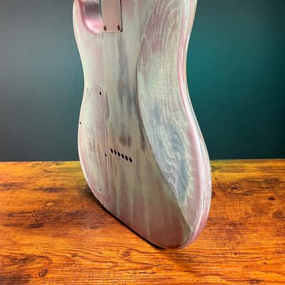Warmtone Custom Guitars Strat Style Body & Neck W/ Case "Old Winter" Nitro image 4