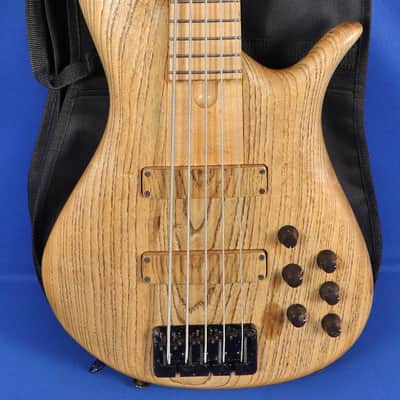 1999 F Bass Studio 5-String Electric Bass Guitar w/ Gig Bag image 2