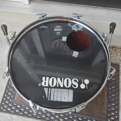 Sonor Signature Series 20 inch bass drum 1980s 1990s - Bubinga image 8