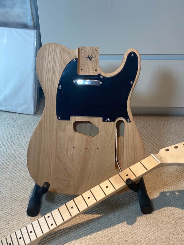 Telecaster Guitar Kit - Ash Body, Maple Neck image 1