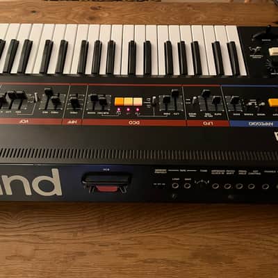 Roland Juno-60 61-Key Polyphonic Synthesizer 1982 - 1984 - Black image 6