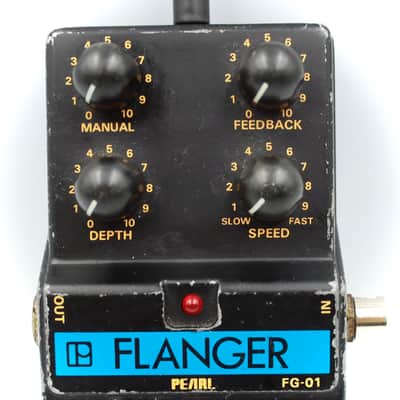 Pearl FG-01 Flanger Made in Japan Guitar Effect Pedal 914056 image 3