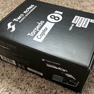 Two Notes Torpedo Captor Loadbox/Attenuator/DI - 8 Ohm - Black image 4