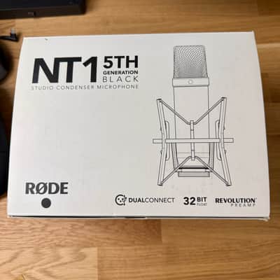 RODE NT1 5th Generation Cardioid Condenser Microphone 2023 - Present - Black imagen 5