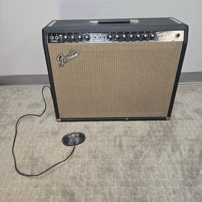 Investment Grade 1964 Fender Twin Reverb Guitar Amp w/ Original Foot Switch image 2