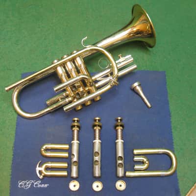 Olds Special Cornet 1963 2-Tone Bell - Reconditioned - Case & Olds 3 Mouthpiece image 2