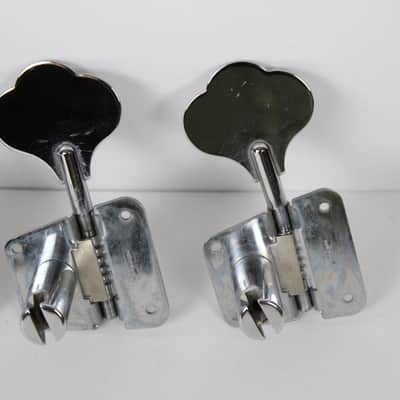 1978 Vintage Fender Precision Jazz Bass CHROME TUNERS with Bushings & Screws 1978 1979 1970's Telecaster image 8