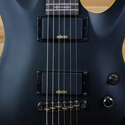 Schecter Demon-6 - Aged Black Satin image 5