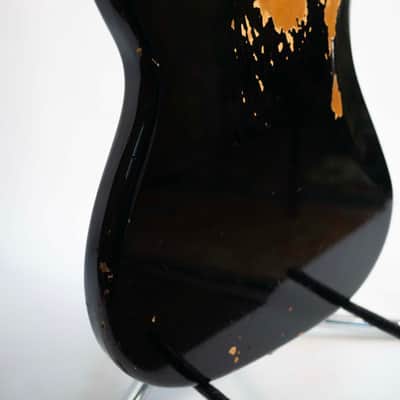 Fender Precision Bass with Rosewood Fretboard 1964 - Black Refin image 15