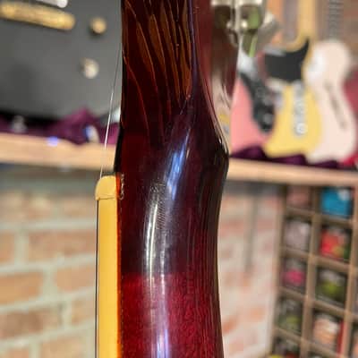 Gibson 1975 ES-335 TD Winered Split-Switch Flower Tuners Tarback PU´s Electric Guitar Case used image 11