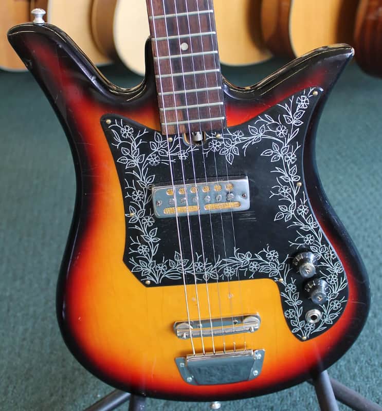 Teisco E-110 Tulip Sunburst image 1