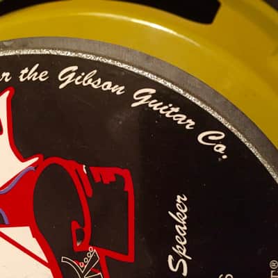 12" Eminence Lady Luck speaker from a "Epiphone Valve Junior" 16 Ohm "for the Gibson Guitar Co" image 2