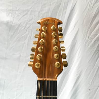 Ovation Adamas Melissa Etheridge 12 String Acoustic Electric Guitar 1598 Ruby Burst image 6