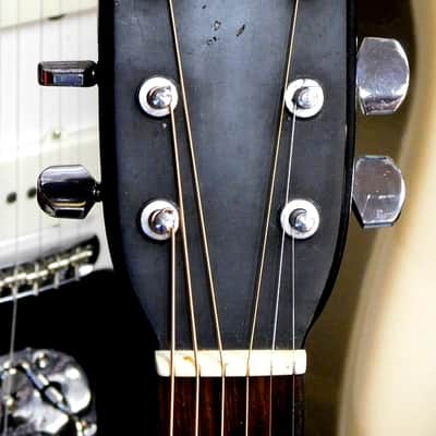 Vintage 1983 Applause by Ovation AA-31 Acoustic-Electric w/ Case! Gloss Black! VERY NICE!!! image 8