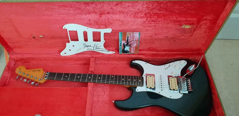 Fender Custom Modified Stratocaster ex DAVE MURRAY - IRON MAIDEN 1962 Black imagen 1