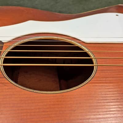 1968 Silvertone Acoustic Guitar 643 12149 1281H643 Made in USA by Harmony! image 9