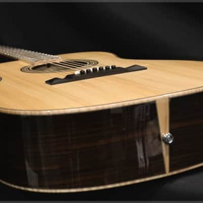 Hozen Red Label HR-OM-AR Torrefied Adirondack Spruce/Indian Rosewood image 8
